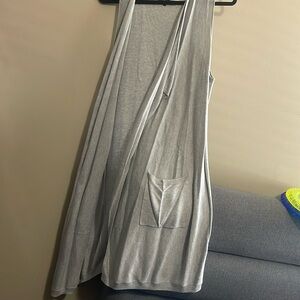 Rwco sleeveless long cardigan